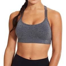 Puma Performance Seamless Sports Bra 3-pack - Black/White/Grey