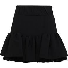 Rabanne Layered Ruffled Mini Skirt - Black