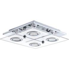 Rostfritt stål Takplafonder Eglo Cabo Takplafond 29cm