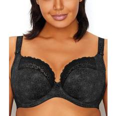 Elomi Kim Side Support Plunge Bra Black