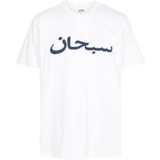 Supreme Tops Supreme Arabic Logo Tee White