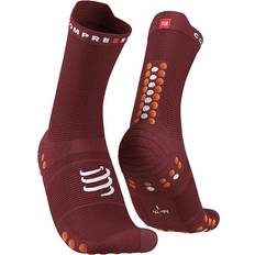 Compressport Pro Racing V4.0 Run High Socks Unisex - Spd Apple/Dk Cheddar