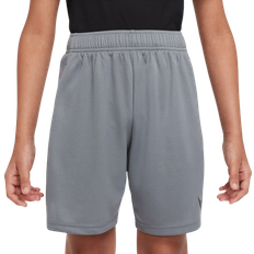 Boys nike dri fit trousers Nike Boy's Dri-FIT Training Shorts - Smoke Grey/Black