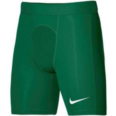 Grün - Herren Leggings Nike Dri-Fit Strike Pro Short Men - Pine Green/White