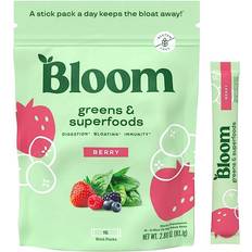 Bloom Nutrition Vitamins & Supplements Bloom Nutrition Super Greens Powder Smoothie Mix 15