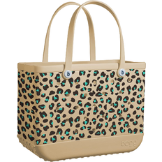 Waterproof Totes & Shopping Bags Bogg Bag Original X Large Tote - Urquoise Leopard