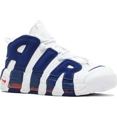 Nike Uptempo Chaussures Nike Air More Uptempo Knicks M - White/Deep Royal Blue/Team Orange