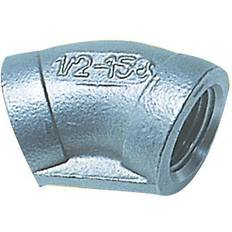 Bøjning rustfri 45° 3/8''
