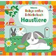 Usborne Babys erstes Schiebebuch: Haustiere