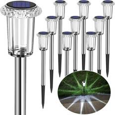 Acrylic Ground Lighting Eyrosa Solar Ground Lighting 5.9" 10pcs