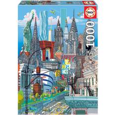 Rompecabezas Educa New York Carlo Stanga 1000 Pieces