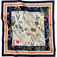 Flora Danica Denmark Flower Field Sidenscarf
