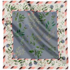 Flora Danica Denmark Flowering Garden Sidenscarf