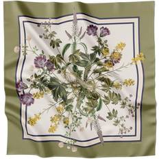 Flora Danica Denmark Sidenscarf - Green