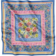 Flora Danica Denmark Blue Rose Garden silketørklæde