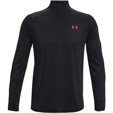 Under Armour Men's UA Tech ½ Zip Long Sleeve Top - Black