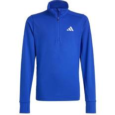 Adidas Aeroready Half Zip Long Sleeve Jersey - Lucid Blue/Reflective Silver (HR5930)