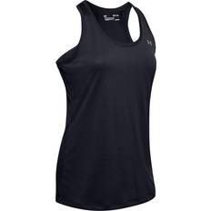 Under Armour Tech Tank Top Women's - Black/Metallic Silver