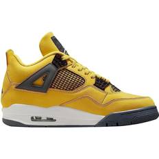 Nike Yellow Sneakers Nike Air Jordan 4 Retro M - Tour Yellow/Dark Blue Grey/White