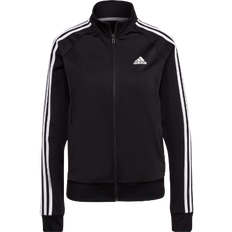 Adidas Women Outerwear Adidas Primegreen Essentials Warm-Up Slim 3-Stripes Track Jacket - Black