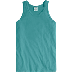 Green - Men Tank Tops Hanes Originals Garment Dyed Tank Top Unisex - Spanish Moss