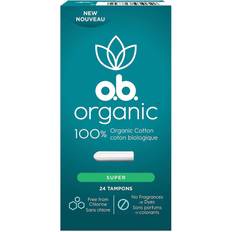 O.b. Tampons O.b. Organic Super Unscented 24-pack