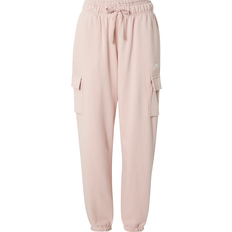 Nike Sportswear Club Fleece Mid-Rise Oversized Cargo Sweatpants Women's - Pastel Pink