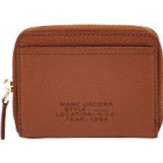 Marc Jacobs The Leather Zip Around Wallet - Argan Oil