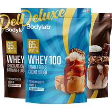 Chokolade - Mælkeproteiner Proteinpulver Bodylab WHEY 100 Deluxe 1 kg 1 stk