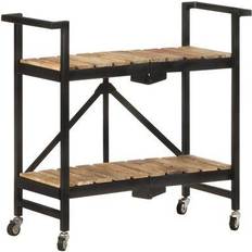 VidaXL Trolley Tables vidaXL Kitchen Trolley Table 14.2x34.2"