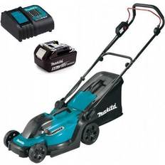 Makita Cortacéspedes a Batería Makita DLM330ST Cortadora De Césped Manual Negro Azul Cortacésped a Batería