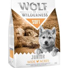 Wolf of Wilderness Junior Soft Dog Food 4 x 1 kg