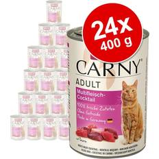 Animonda Carny Adult 6 400 Kyckling, kalkon & ankhjärtan