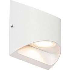 QAZQA Lamper QAZQA Moderne buitenwandlamp wit Mal Vægarmatur