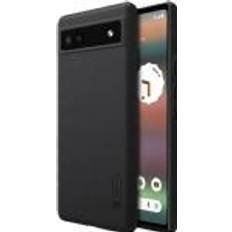 Mobiele telefoonaccessoires Nillkin Google Pixel 6A Back Cover Zwart