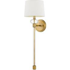 Belysning Elstead Lighting Barbour vägglampa Mässing Väggarmatur