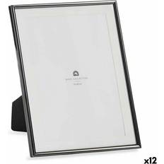 Steel Wall Decorations Gift Decor Crystal Black Steel 12 Units Photo Frame