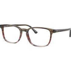 Lunettes Ray-Ban Cadres optiques Rx5418 col. 8251 Unisexe Pillow Maron