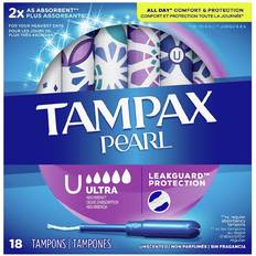 Cruelty Free Tampons Tampax Pearl Ultra Tampons Unscented 18-pack