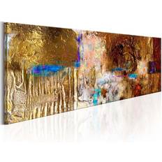 Artgeist Golden Structure Billede
