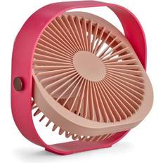 Pink Desk Fans Printworks Cerise Portable