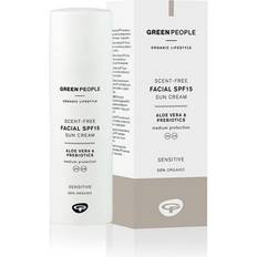 Green People Solcremer Green People Scent SPF15 Facial Suncream