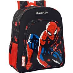 Koululaukut Spiderman Schulrucksack Hero Schwarz 32 x 38 x 12 cm