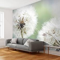 Tapeter Artgeist Fototapet To mælkebøtter flere størrelser 200x154