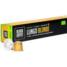 Black Coffee Roasters Økologisk Lungo Blonde Kaffekapsler 6 16stk