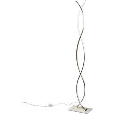 Lindby Lampes sur Pied Lindby Led Lampadaire 'Bobi' En Aluminium Pour Salon & Salle À Manger Lampe sur Pied 138cm