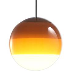 Orange Lustres Marset Dipping Light LED Suspension Ø 13 cm Orange - Orange/Ambre Lustre