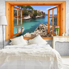 Tapeter Artgeist Fototapet Mediterranean Landscape 100 x 70 cm