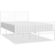 120cm - Double Beds Bed Frames vidaXL Metal 120x190cm
