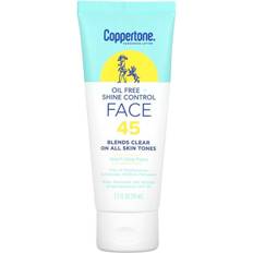 Sun oil control Coppertone Sunscreen Lotion, Oil Free + Shine Control, Face, SPF